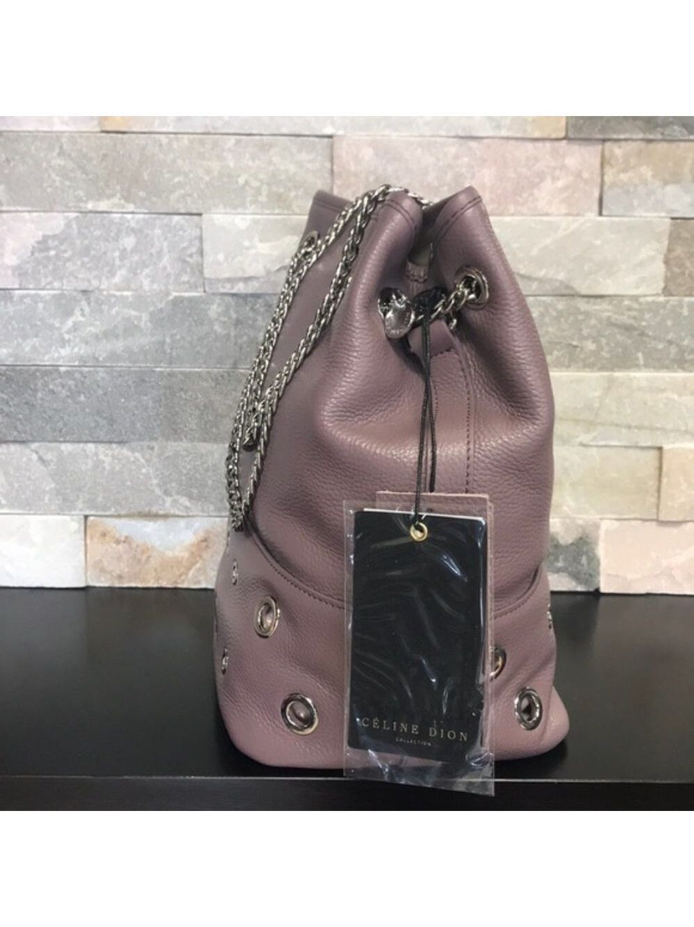 Celine Dion Falsetto Satchel & Chain Link Handles - Picture 4 of 5